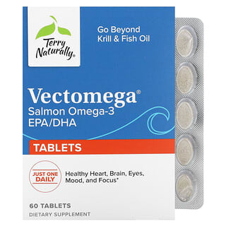 Terry Naturally, Vectomega, 60 comprimidos