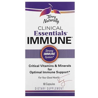 Terry Naturally, Clinical Essentials, для иммунитета, 60 капсул
