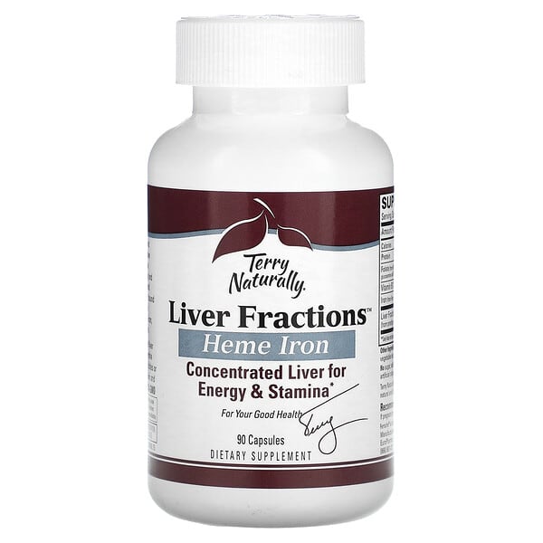 Terry Naturally, Liver Fractions™ 肝臟幫助膠囊，90 粒裝