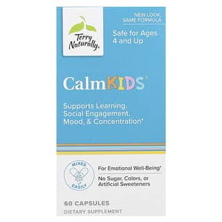 Terry Naturally, Calm Kids, Ages 4 and Up, 60 Capsules