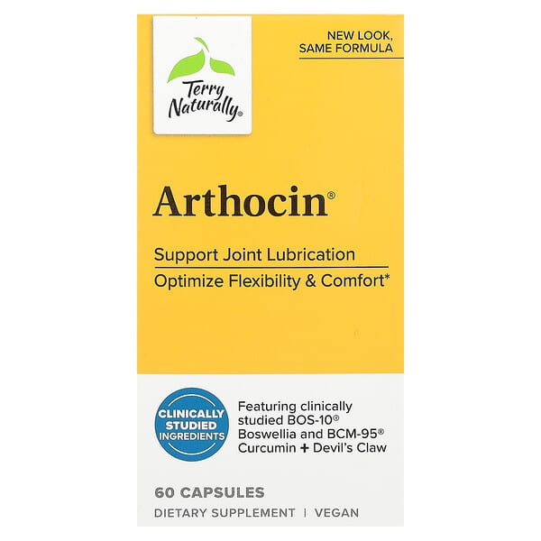 Terry Naturally Arthocin, 60 Capsules