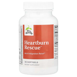 Terry Naturally, Heartburn Rescue, Unterstützung bei Sodbrennen, 30 Weichkapseln
