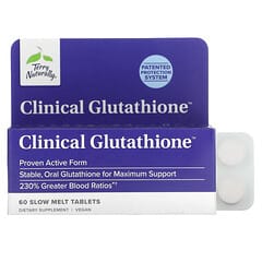 Terry Naturally, Glutatión clínico, 60 comprimidos de disolución lenta