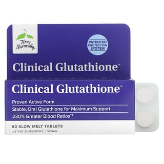 Terry Naturally, Clinical Glutathione, 60 Slow Melt Tablets