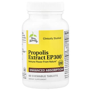 تيري ناتشورالي‏, أقراص مستخلص العكبر EP 300 ، 60 قرص قابل للمضغ (100 ملجم لكل قرص)