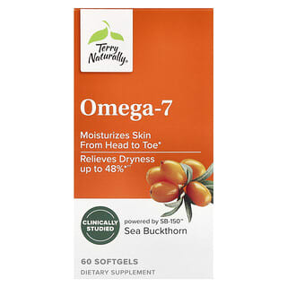 Terry Naturally, Oméga-7, 60 capsules à enveloppe molle