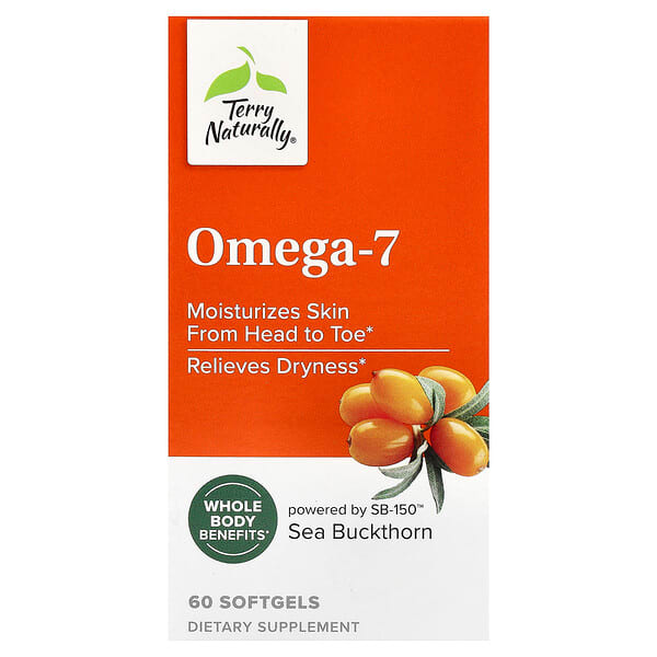 Terry Naturally, Omega-7, 60 Softgels