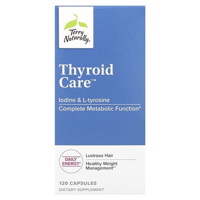 Terry Naturally, Thyroid Care, 120 Capsules