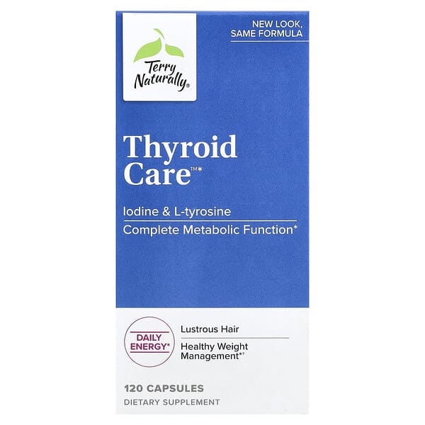 Terry Naturally, Thyroid Care™,  120 Capsules