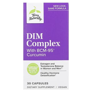 Terry Naturally, Dim Complex con curcumina BCM-95, 30 cápsulas