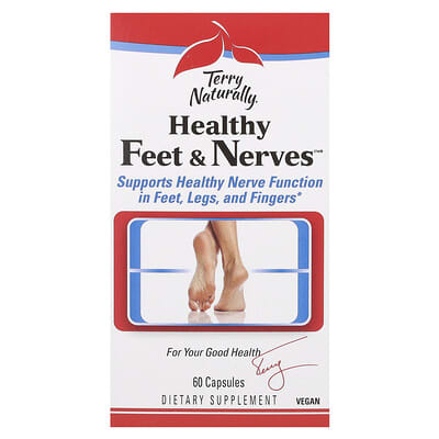 Terry Naturally, Healthy Feet and Nerves, 60 Capsules
