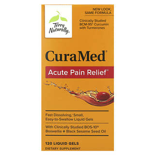Terry Naturally, CuraMed, Acute Pain Relief, 120 Liquid Gels