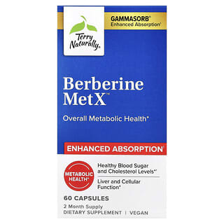 Terry Naturally, Berberine MetX™, 60 capsules (250 mg per capsule)