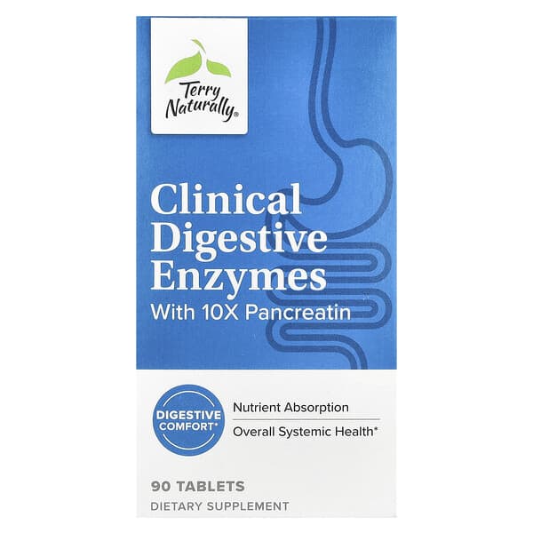 Clinical Digestive Enzymes, 90 Tablets