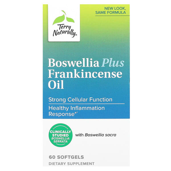 Boswellia Plus Frankincense Oil, 60 Softgels