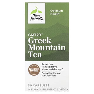 Terry Naturally, Chá da Montanha Grega, 30 Cápsulas