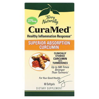 Terry Naturally, CuraMed, 375 mg, 60 Softgels