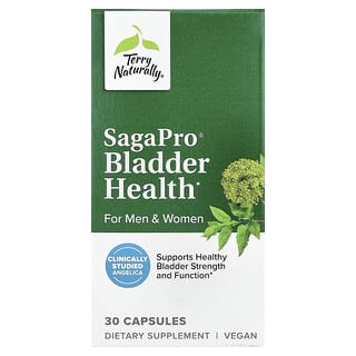 Terry Naturally, SagaPro®, Húgyhólyag egészsége, férfiaknak és nőknek, 30 kapszula (kapszulánként 100 mg)
