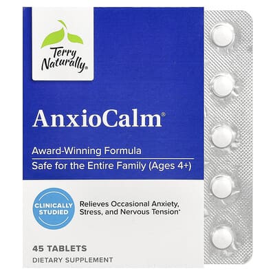 Terry Naturally, AnxioCalm®, 45 Tablets