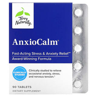 Terry Naturally, AnxioCalm, 90 Tablets