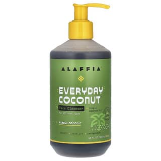 Alaffia, Everyday Coconut, Nettoyant visage, 355 ml