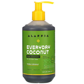 Alaffia, Everyday Coconut, Loção de Limpeza Facial, 354 ml (12 fl oz)