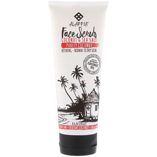 Alaffia, Everyday Coconut, Face Scrub, Normal to Dry Skin, Purely Coconut, 8 fl oz (236 ml)