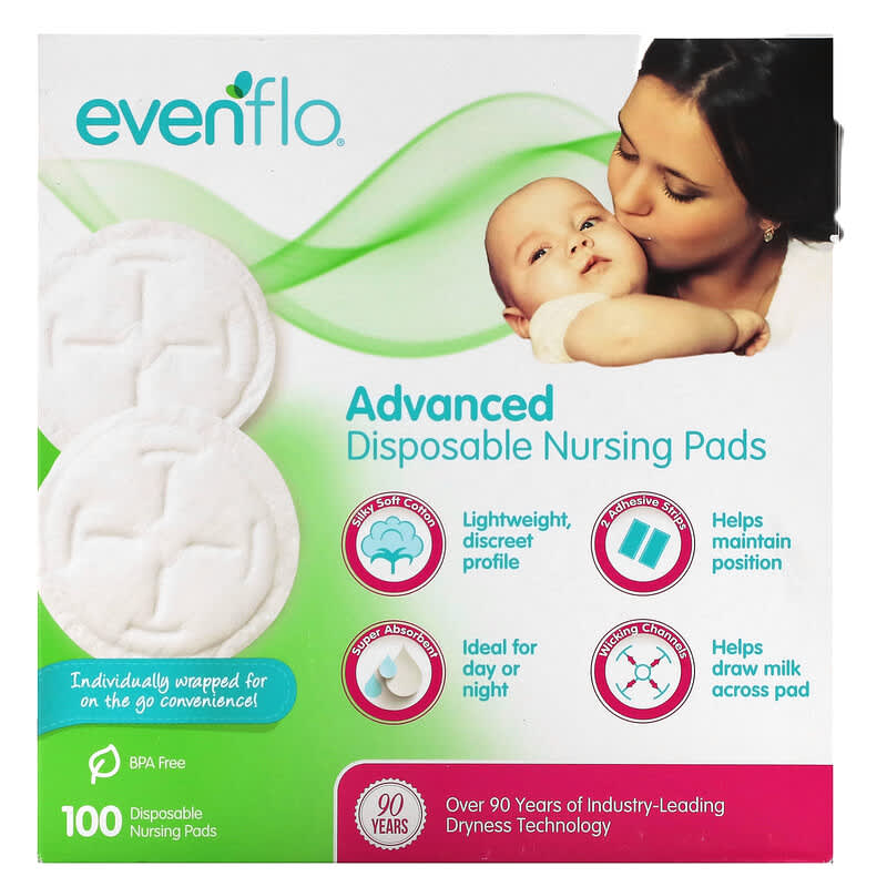 Evenflo  Advanced Disposable Nursing Pads – Evenflo Feeding
