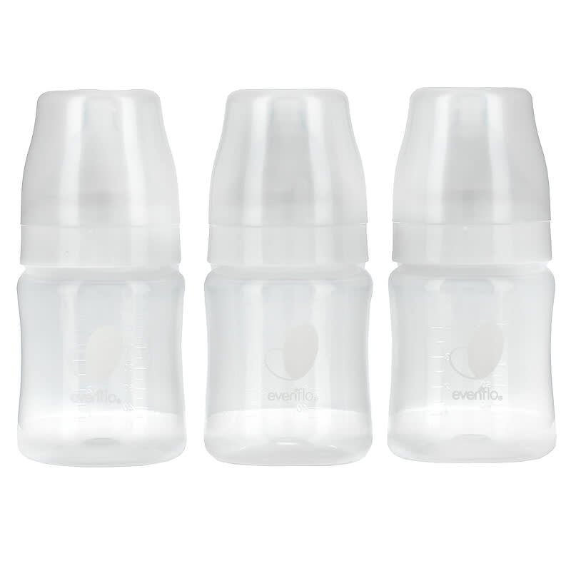 Biberones para leche materna con tetina NaturalWave, flujo medio, 3  biberones, 240 ml (8 oz) cada uno