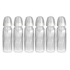 Evenflo Feeding, Vented+ Twist PP Clear Bottles, Standard, 0+ Months, Slow Flow, 6 Bottles, 8 oz (240 ml) Each