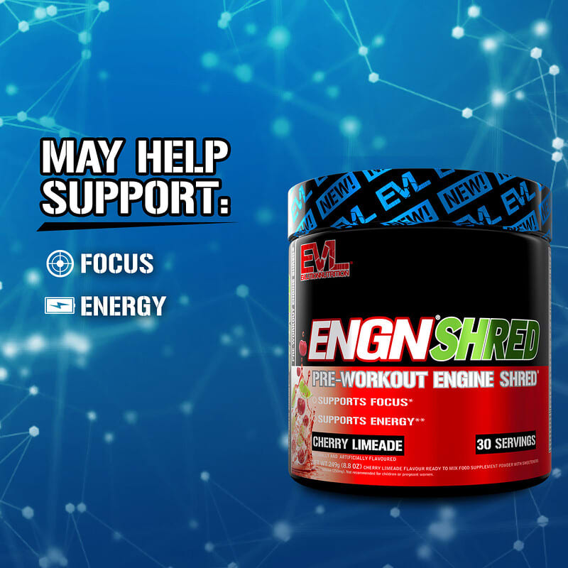 ENGN Shred, Pre-Workout Engine Shred, Cherry Limeade, 8.8 oz (249 g)