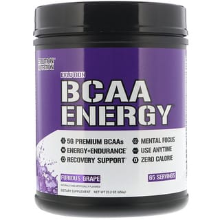 EVLution Nutrition, BCAA Energy, Furious Grape, 23.2 oz (656 g)