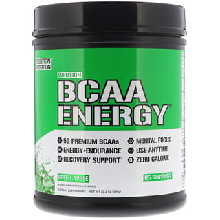 EVLution Nutrition, BCAA Energy, Green Apple, 22.2 oz (630 g)