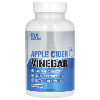 EVLution Nutrition, Cleanse Mode, Apple Cider Vinegar, Apfelessig, 60 pflanzliche Kapseln