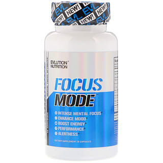 EVLution Nutrition, Focus Mode, 28 Capsules