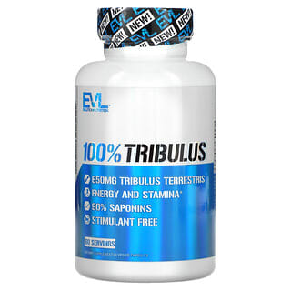 EVLution Nutrition, 100% Tribulus, 60 растительных капсул