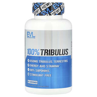 EVLution Nutrition, 100% Tribulus, 60 de capsule vegetale