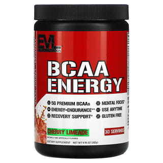 EVLution Nutrition, BCAA Energy, Cherry Limeade, 9.95 oz (282 g)