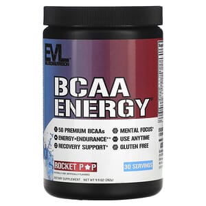 EVLution Nutrition, BCAA ENERGY, Rocket Pop`` 282 g (9,9 oz)