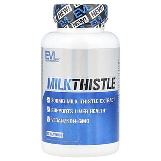 EVLution Nutrition, Milk Thistle, 300 mg, 60 Veggie Capsules