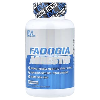 EVLution Nutrition, Fadogia Agrestis, 600 mg, 30 Veggie Capsules