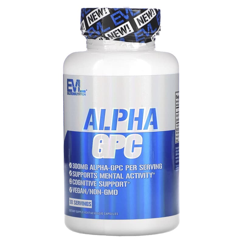 Alpha GPC, 60 Veggie Capsules