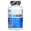 BCAA1000, 1000 mg, 60 cápsulas vegetales (500 mg por cápsula)