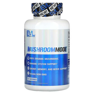 EVLution Nutrition, MushroomMode, 90 Vegetarian Capsules