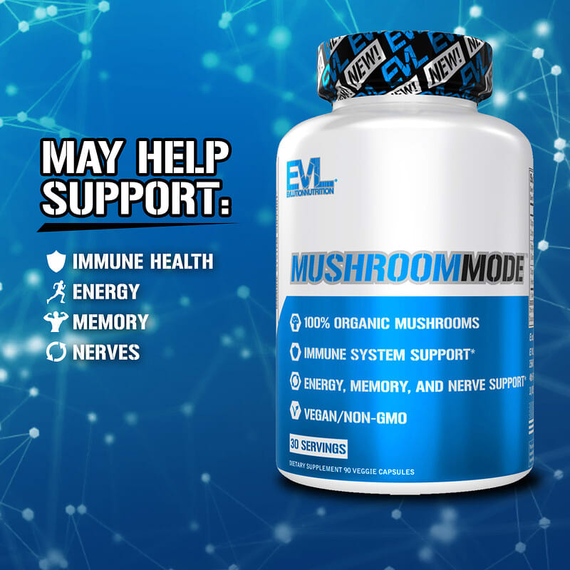 MushroomMode（マッシュルームモード）、ベジカプセル90粒