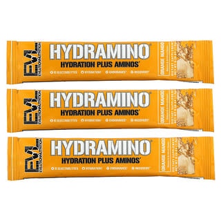 EVLution Nutrition, HydrAmino, Orange Mango, 3 Sticks, 0.28 oz (7.9 g) each