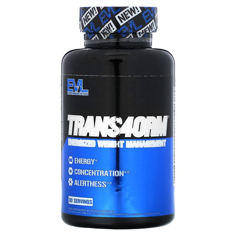 Trans4orm Energized Weight Management 60 Veggie Capsules