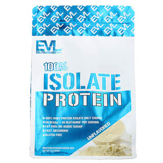 EVLution Nutrition, 100% Isolate Protein, Unflavoured, 1 lb (454 g)