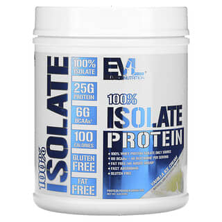 EVLution Nutrition, 100% Isolate Protein, Vanilla Ice  Cream, 1 lb (454 g)