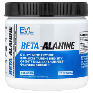 EVLution Nutrition, Βήτα-αλανίνη, χωρίς γεύση, 7.05 oz (200 g)